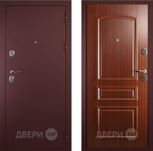 Входная металлическая Дверь Сударь 3 Брусника Бархат в Долгопрудном