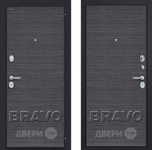 Входная металлическая Дверь Groff Т3-300 Black Wood в Долгопрудном