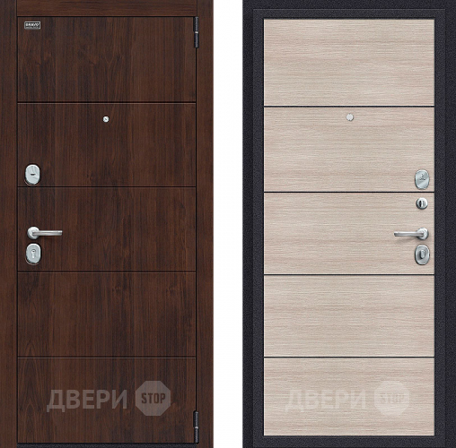 Дверь Bravo Porta S-3 4/П50 (AB-6) Cappuccino Veralinga в Долгопрудном