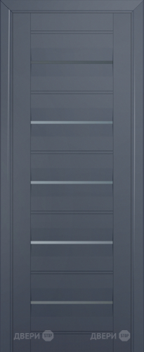 Межкомнатная дверь ProfilDoors 48U антрацит (графит) в Долгопрудном