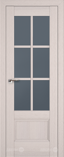 Межкомнатная дверь ProfilDoors 103X пекан белый (матовое) в Долгопрудном