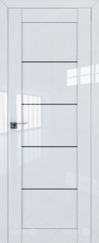 Межкомнатная дверь ProfilDoors 2-11L белый люкс (графит) в Долгопрудном