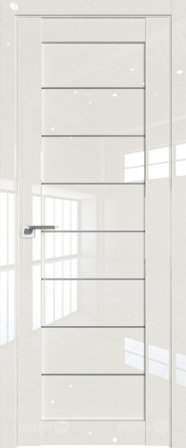 Межкомнатная дверь ProfilDoors 71L Магнолия люкс (графит) в Долгопрудном