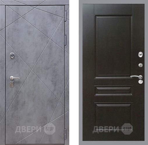 Дверь Стоп Лучи ФЛ-243 Венге в Долгопрудном