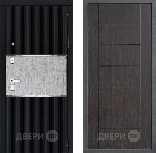 Дверь Дверной континент ДК-13 ФЛ-Лайн Венге в Долгопрудном