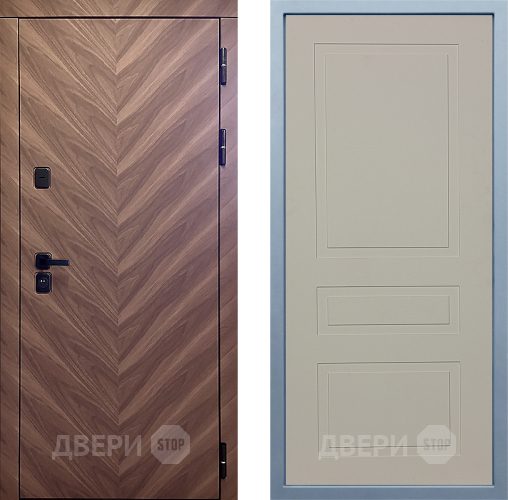 Входная металлическая Дверь Дива МД-98 Н-7 Шампань в Долгопрудном