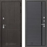 Дверь Лабиринт (LABIRINT) Urban 22 Графит софт